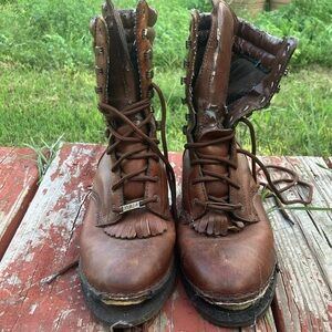 Brown Leather Upper Boot Project Collection